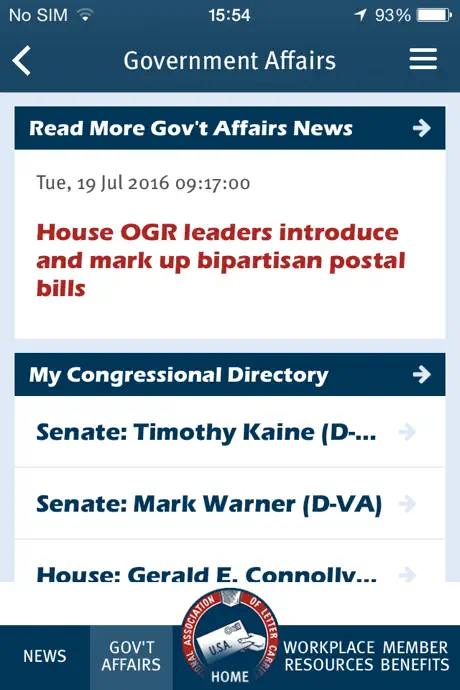 NALC Member App
