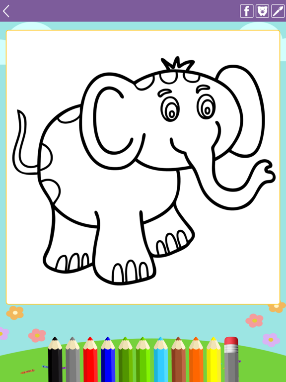 Coloring Book: For All Ages iPad screenshot