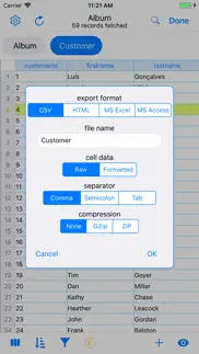 sqlite mobile client iphone capturas de pantalla 4