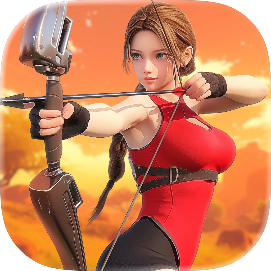 Apple App Store cover for Archery Master: Hero Clash 3d