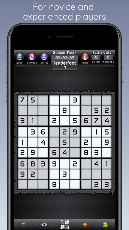 #1. Sudoku Packs (iOS) Podle: Thumb Wizards