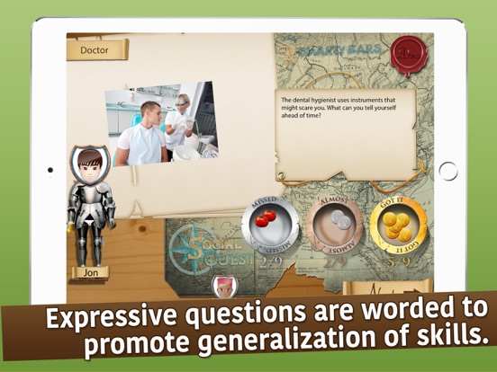 Social Quest iPad app afbeelding 5