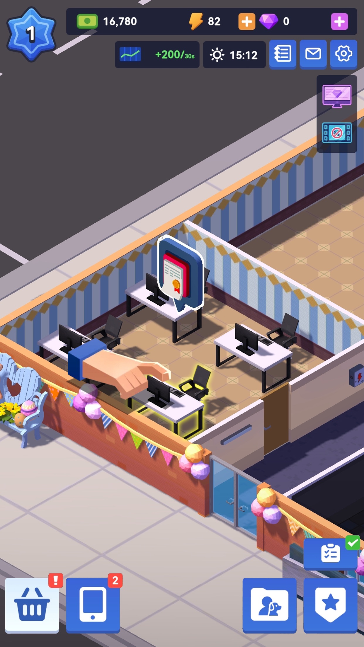 Idle Office Tycoon-Money game screenshot 6