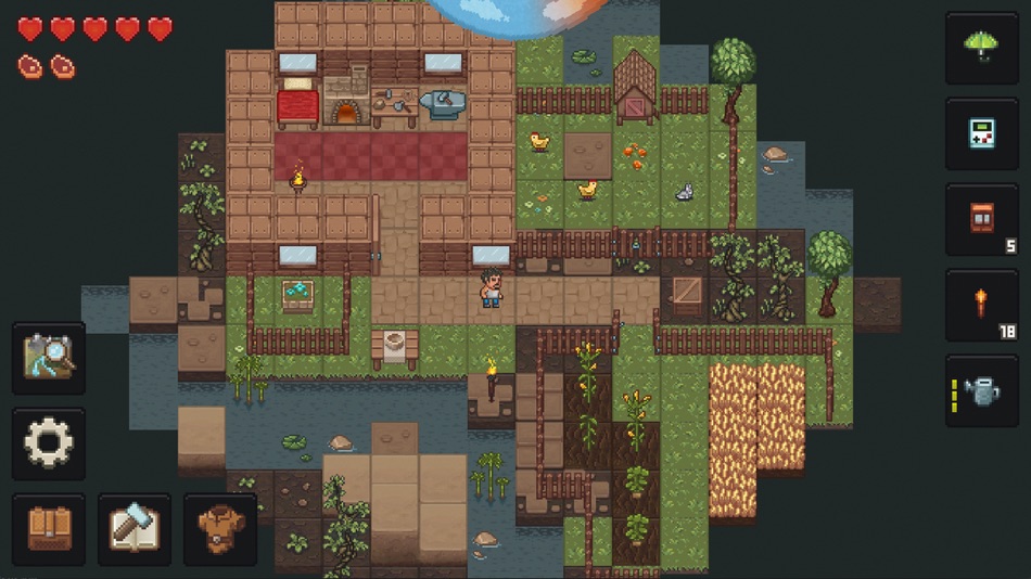 #1. PixelTerra (iOS) 由: Anton Skvortsov