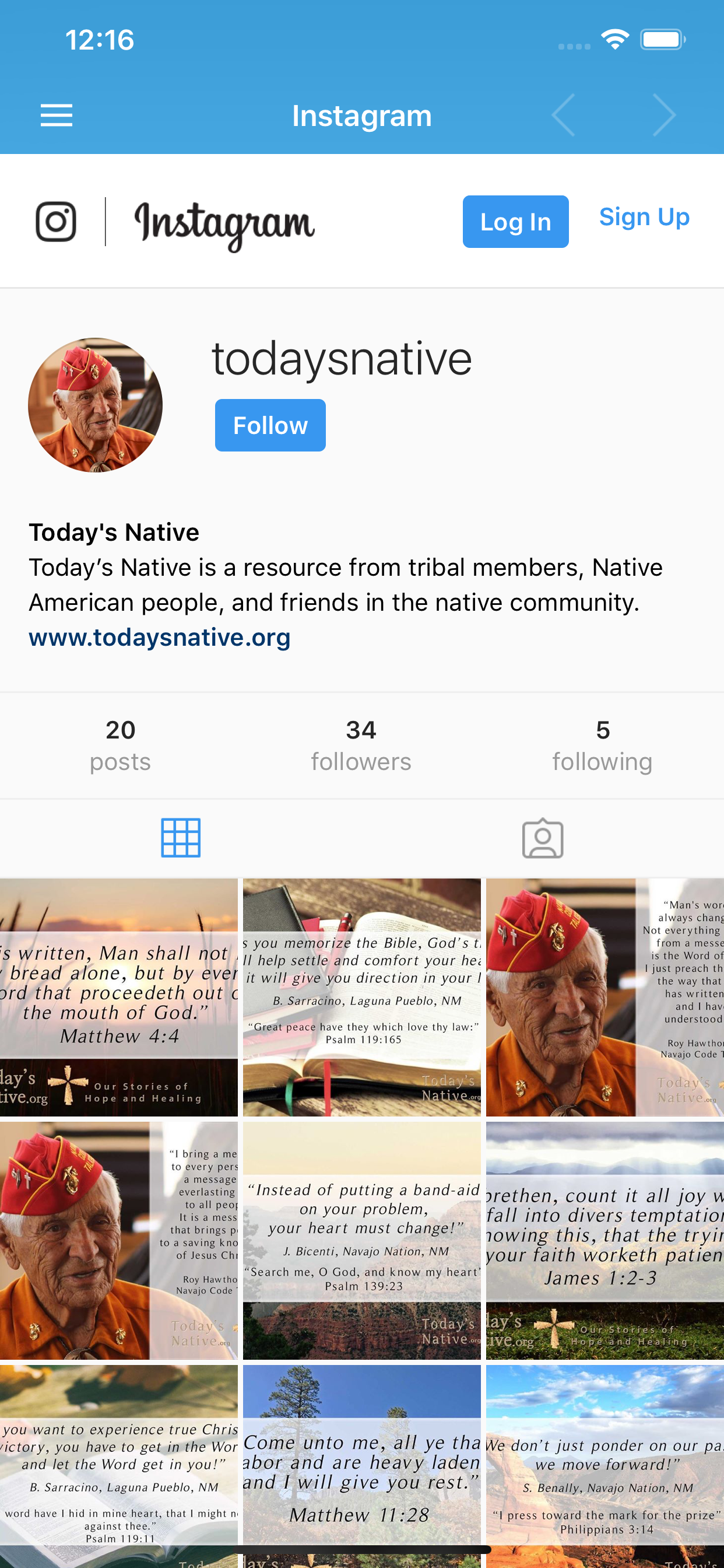 Today's Native