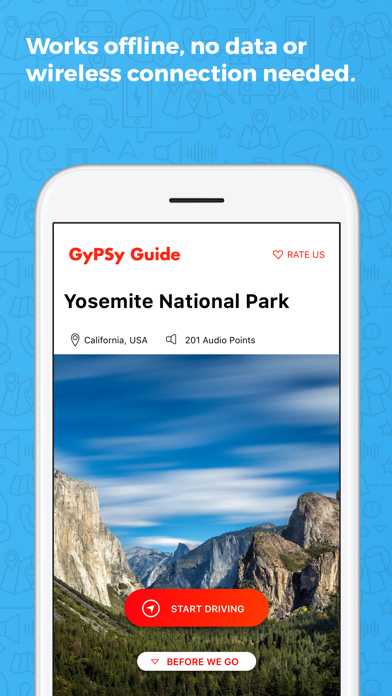 Yosemite GyPSy Guide Tour Screenshot