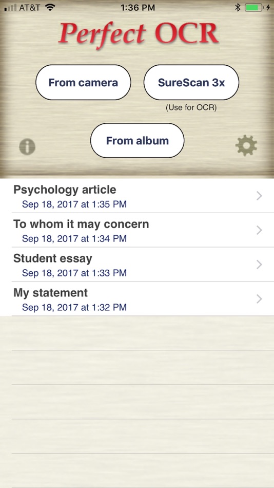 #1. Perfect OCR (iOS) By: Piksoft Inc.