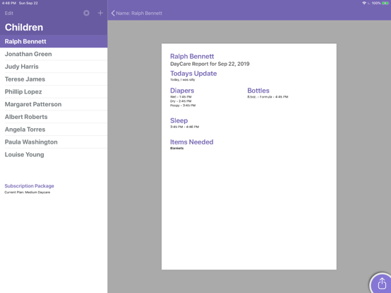 Screenshot #5 pour Look At Me - Daycare