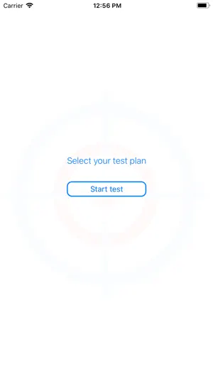 Touch accuracy screenshot 1