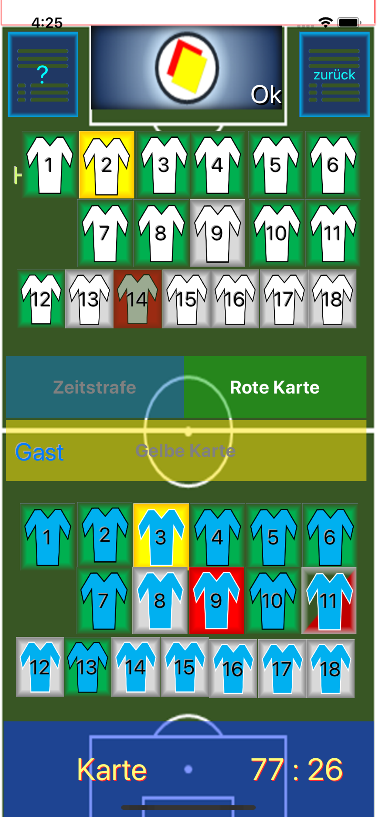 Schiri-App screenshot 4