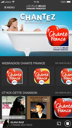 Chante France screenshot 1