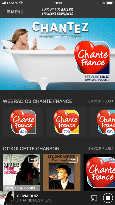 Screenshot #1 pour Chante France