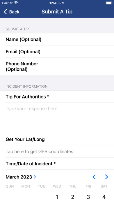 Smith County Sheriff's Office Screenshot