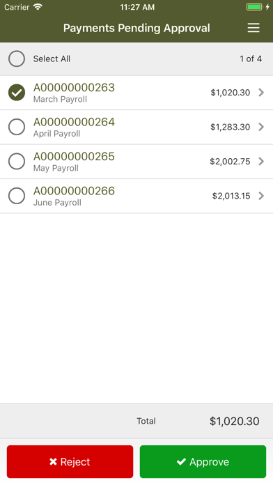 Mission Bank Treasury Mgmt Screenshot