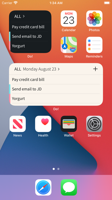 Screenshot #2 pour Do! Premium -Simple To Do List