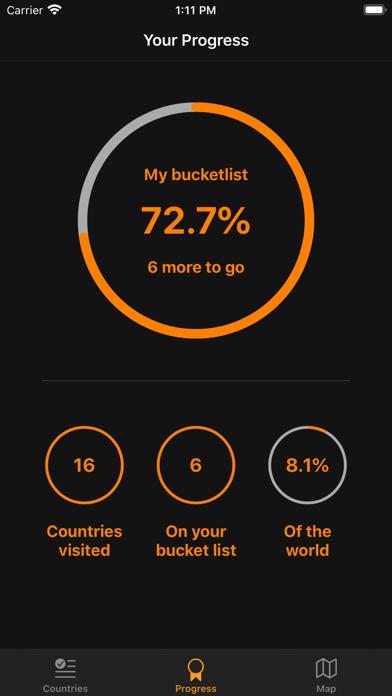 Visited Countries Screenshot 7 of 8