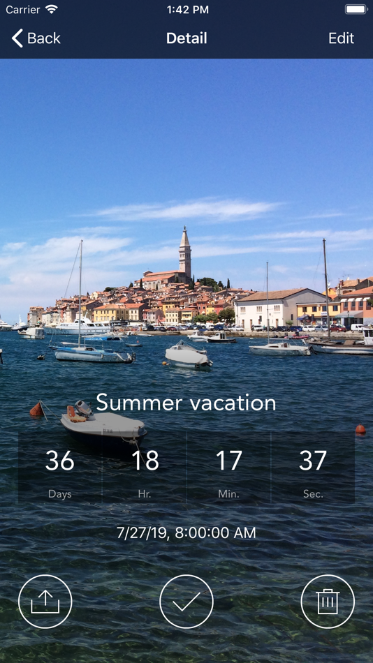 #2. Countdown Timer – Deadlines (iOS) Podle: mayabella s.r.o.