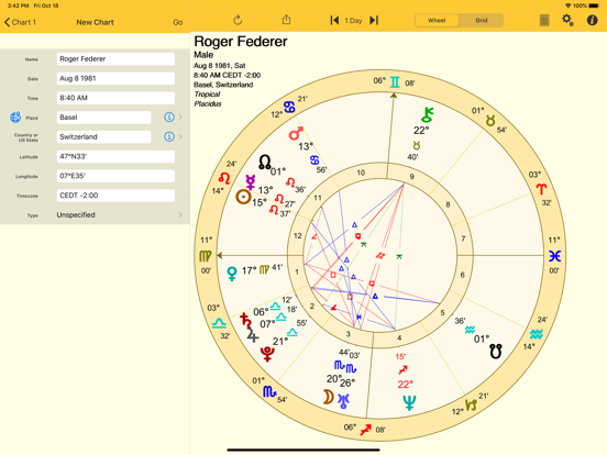 Astro Gold iPad app afbeelding 7