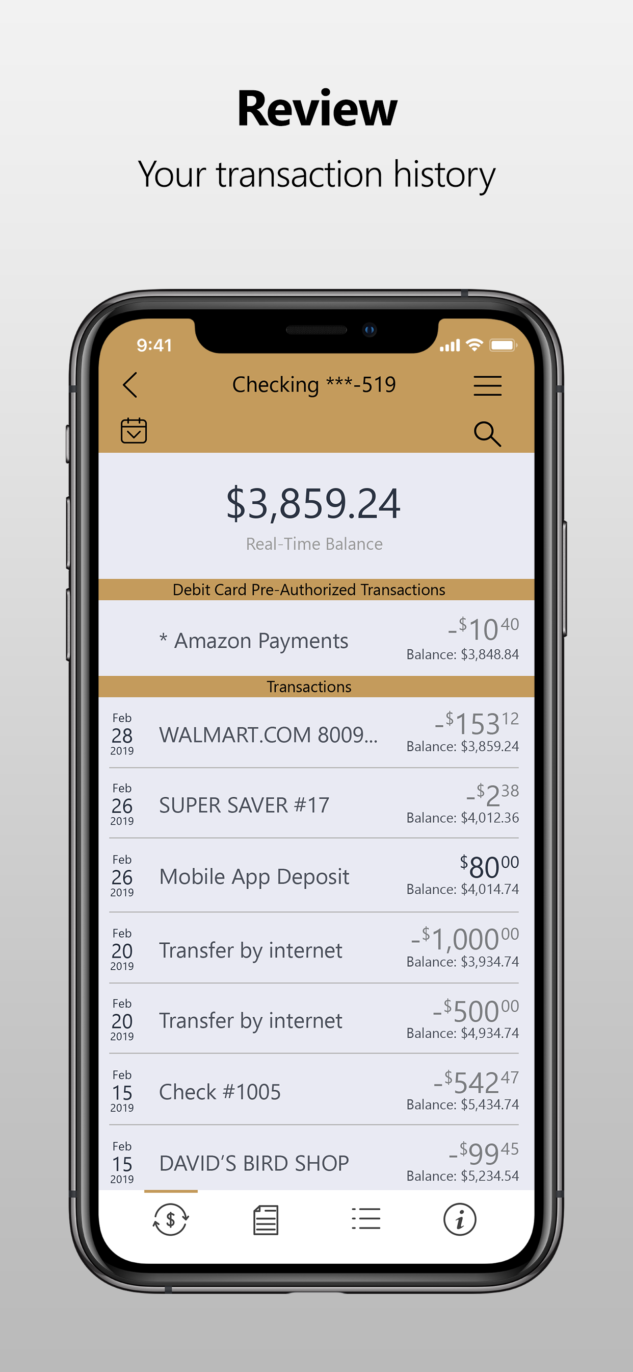 First Heritage Bank Mobile screenshot 3