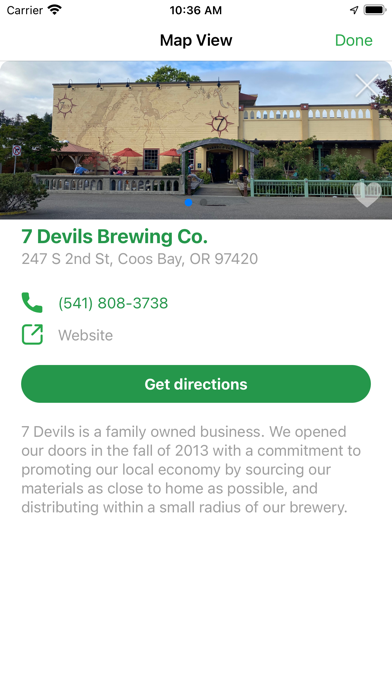 Portland & Oregon Coast Beer Screenshot
