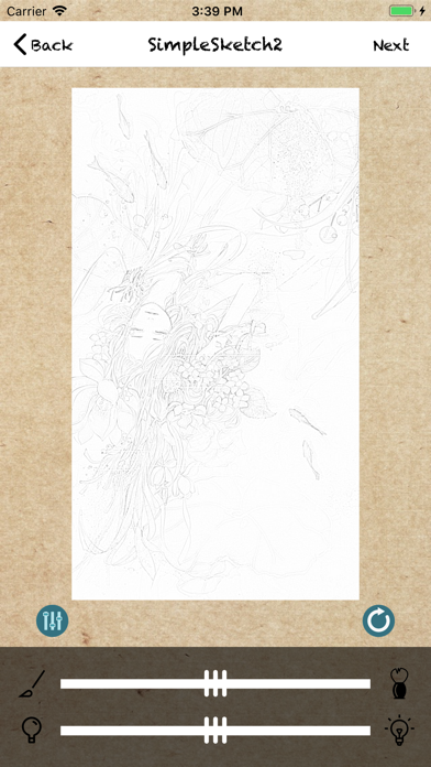 Screenshot #2 pour InSketch-Croquis Crayon Dessin