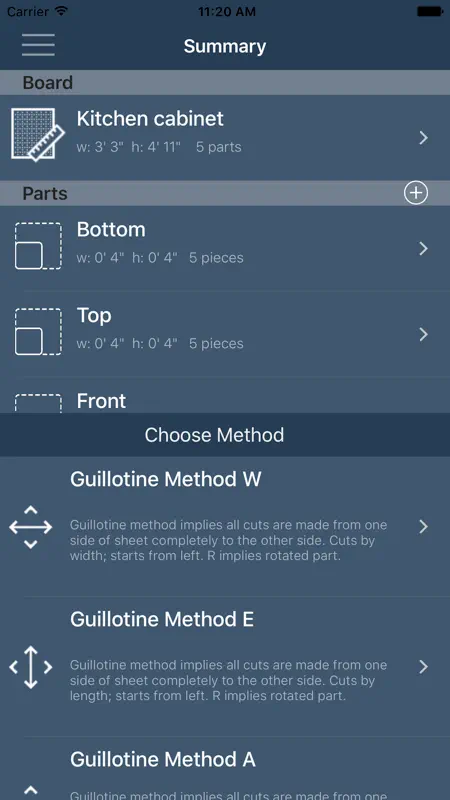 iOptiCut screenshot 3 of 5