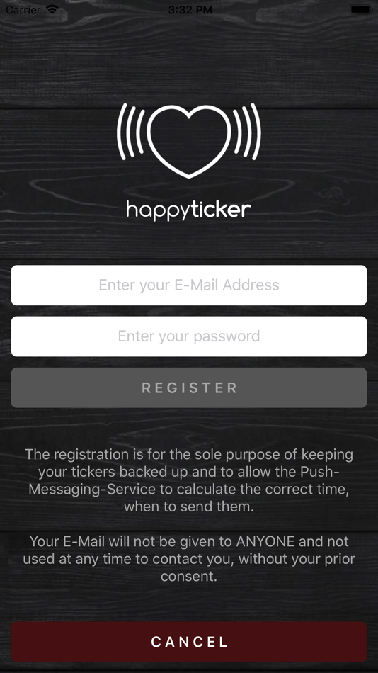 #3. happyticker (iOS) Podle: xis int. ag