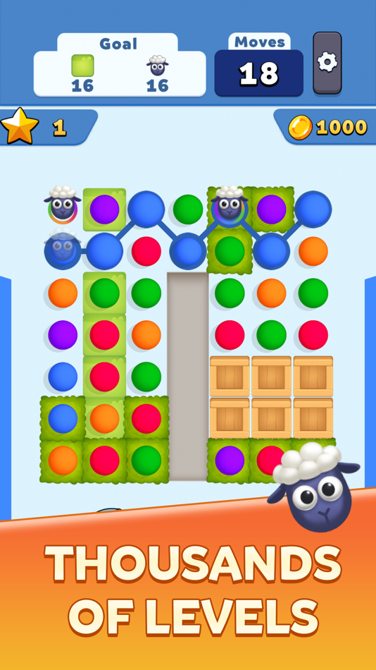 #5. Collect Em All! Clear the Dots (iOS) 由: Voodoo