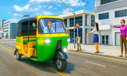 City Tuk Tuk Simulator