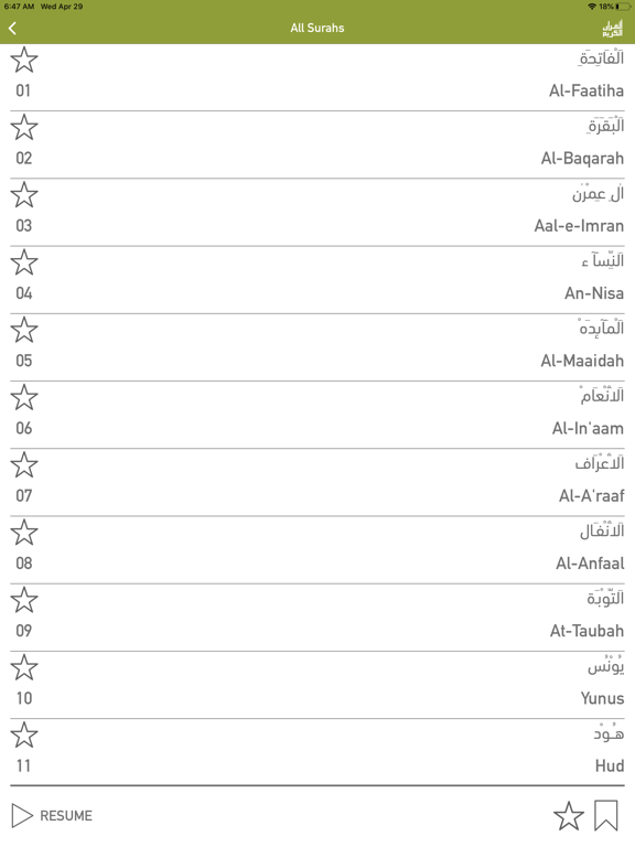 Screenshot #5 pour Quraan-E-Karim (15 Lines)