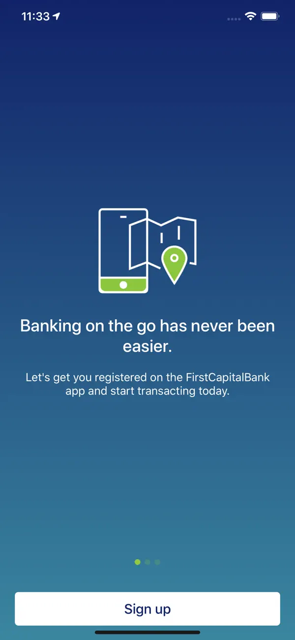 Screenshot #2 pour First Capital Bank App