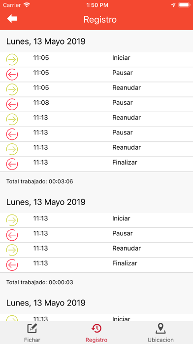 App screenshot