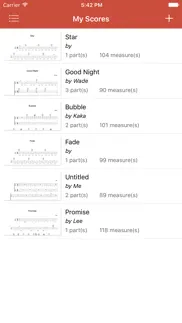 How to cancel & delete guitar notation - tabs&chords 1