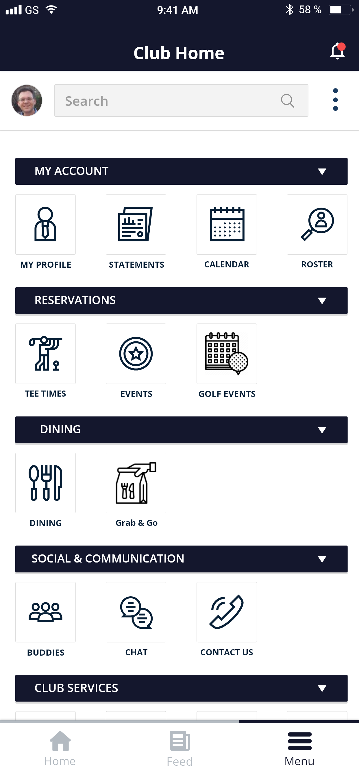 Westhaven GC Member App