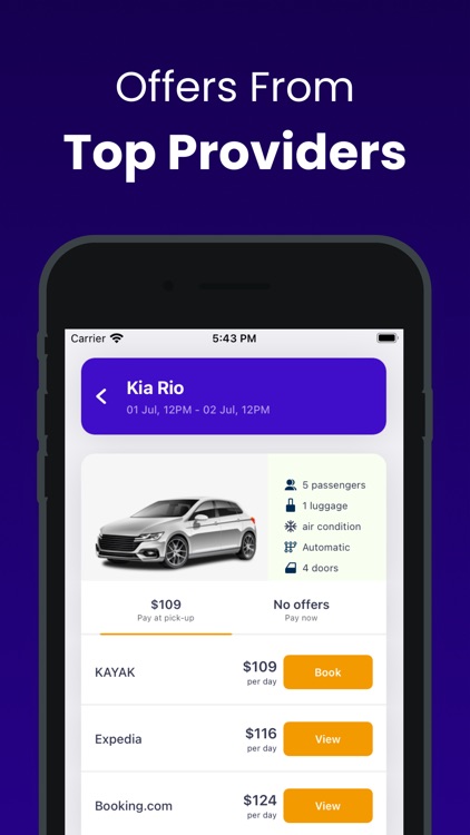 Cheap Car Rental・Cars Hire App screenshot-3