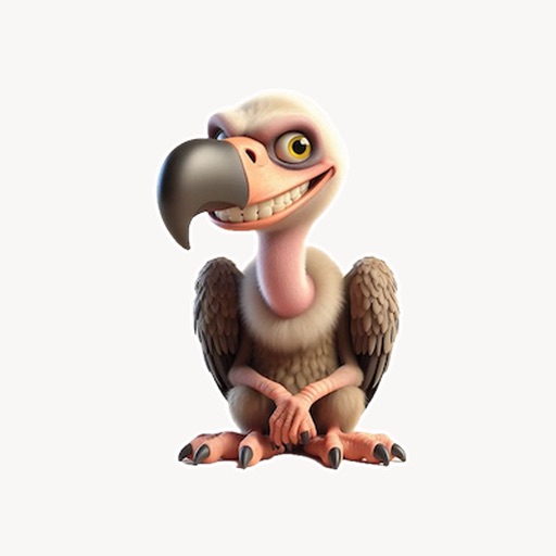 Happy Vulture Stickers icon