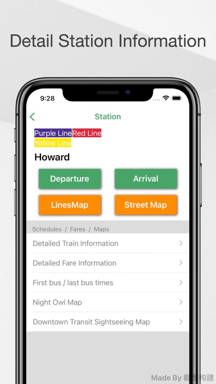 Chicago Subway CTA Map screenshot-3