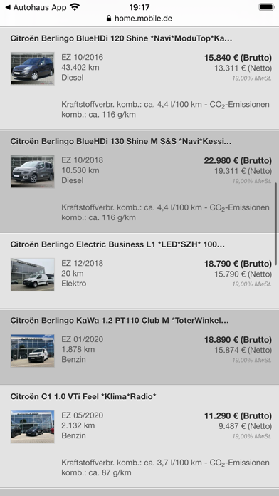 Screenshot #3 pour Mein Autohaus Beier