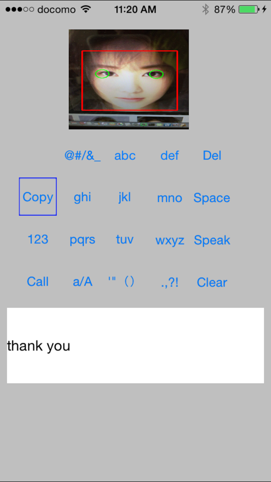 EyeText (iOS) Podle: Takuya Kawakami EyeText (iOS) Podle: Takuya Kawakami