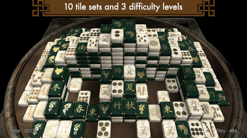 #4. MahJong (iOS) 由: baKno Games