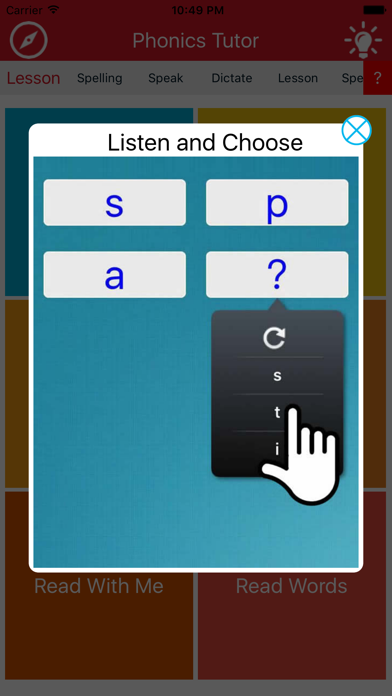 Phonics Tutor 5 iPhone screenshot
