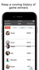 Keep Score: Game Score Tracker screenshot