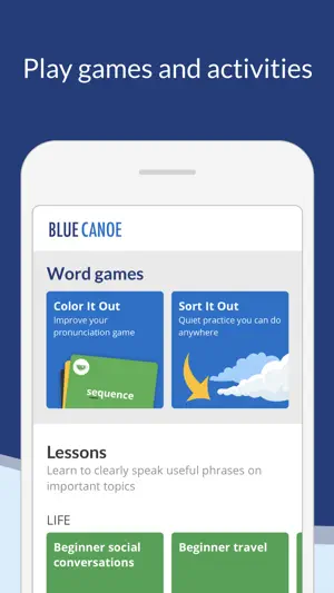 Blue Canoe: Speak English screenshot 4