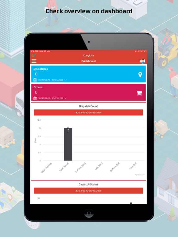 YLogLite iPad screenshot 4 - Navigation app