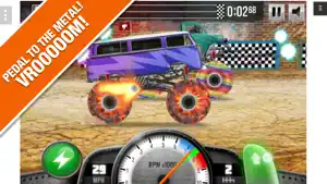 Monster Truck Drag Racing screenshot 1
