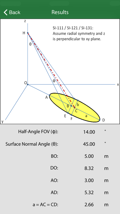 Screenshot #3 pour Field of View Calculator