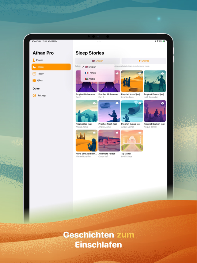 ‎Gebetszeiten - Athan Pro Screenshot