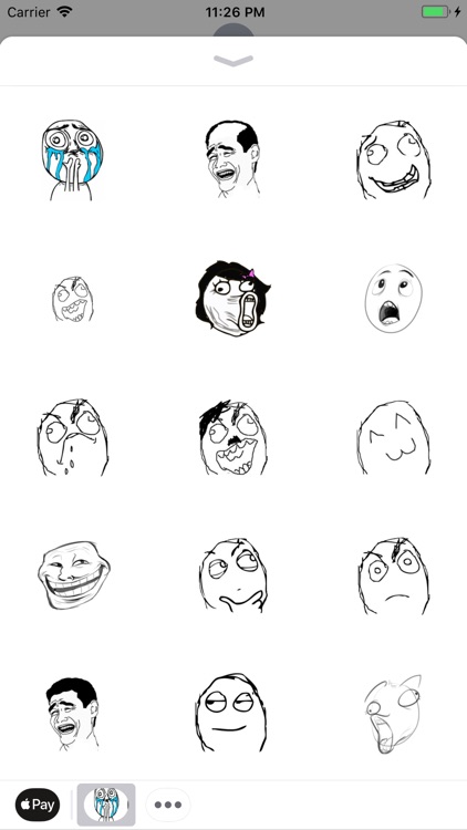 Rage Comic Memes Sticker