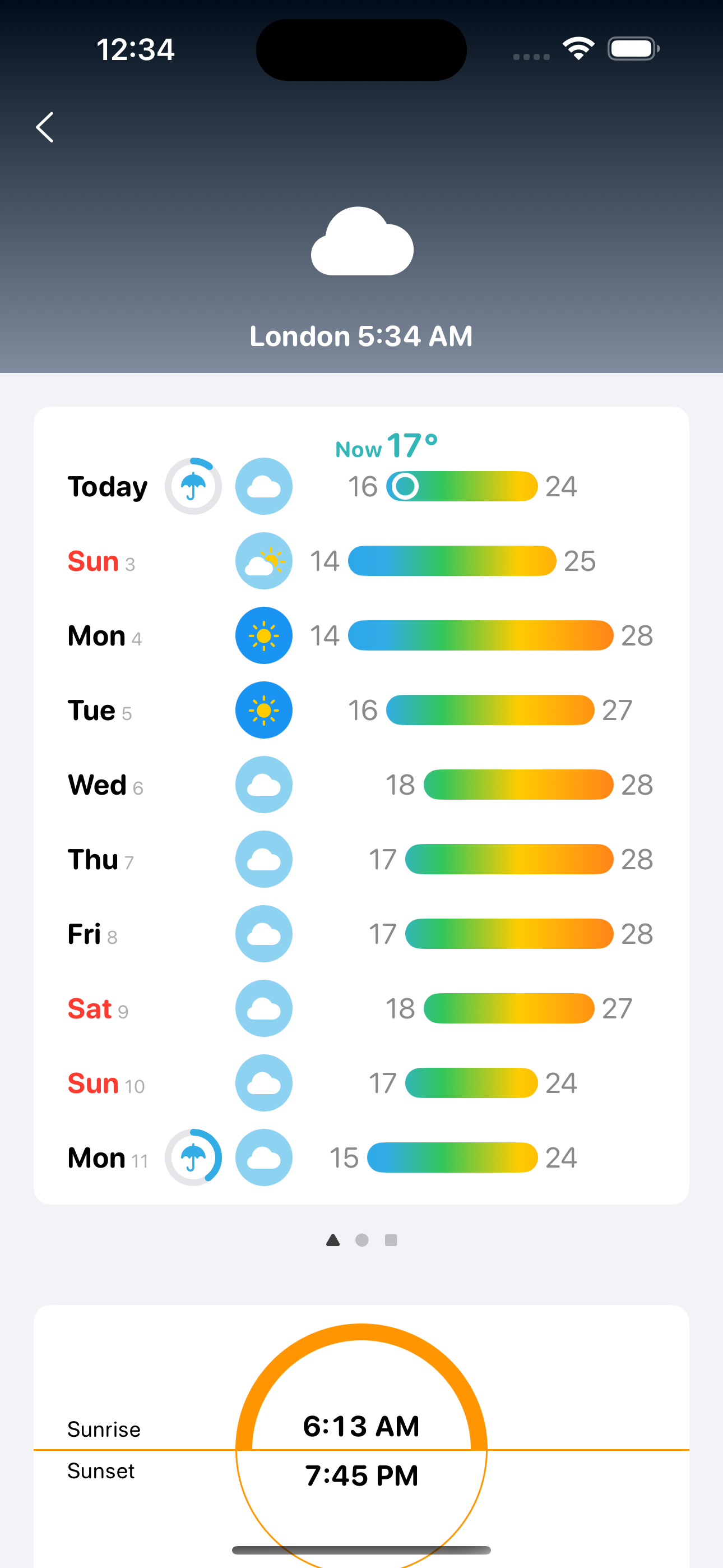 Four Seasons: Weather Forecast