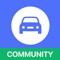 With Community Parking, you'll never have to drive around searching for a parking spot again